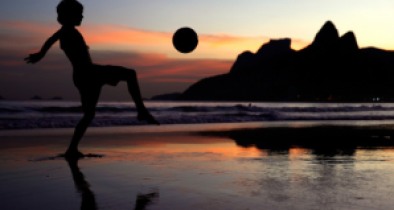 ahead of the 2014 FIFA World Cup on June 8, 2014 in Rio de Janeiro, Brazil.