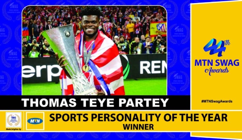 Thomas Partey, Mukarama Abdulai win at SWAG awards; see FULL list of winners