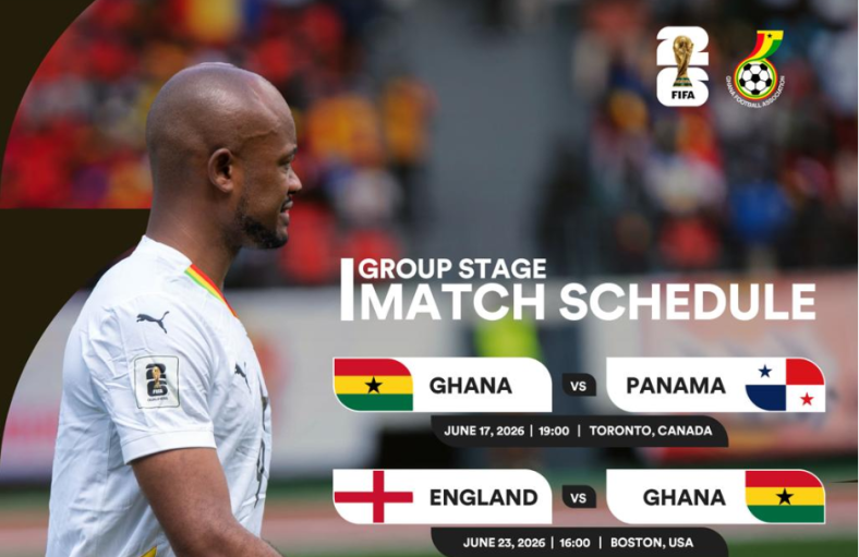 Ghana's Fixtures